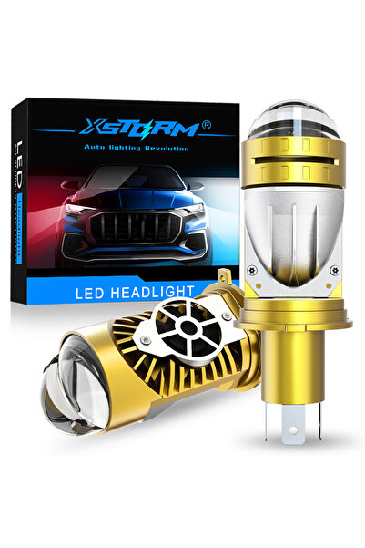 Choice 6500K XSTORM H4 LED Projector Lens Headlight 100W 60000LM Car LED H4 H...