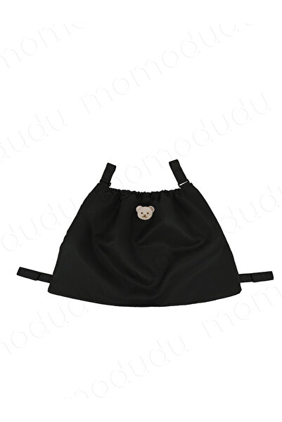 choice2 حقيبة عربة أطفال سوداء قطعة واحدة، سعة كبيرة، مقاومة للماء، قابلة لإع...