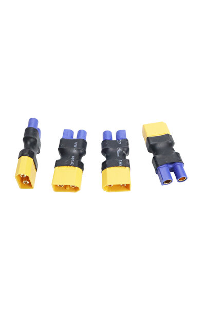 Choice 4 قطع - محول XT60M-EC3F، 4 قطع، من XT60 إلى XT30 وXT90 وEC5 وTRX، قابس...