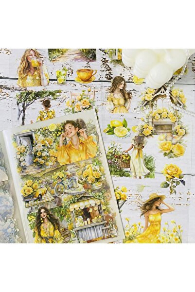 Choice3 C Journamm 20sheets Junk Journal Sticker for Scrapbooking Diary Album...
