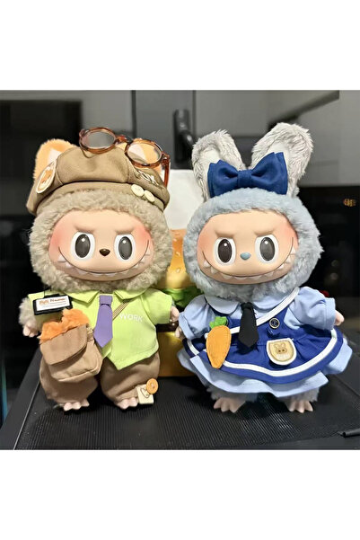 Choice لا دمية، قطعتان، 15/17 سم، دمية لابوبو جودي نيك، ملابس ضابط شرطة، زي أ...