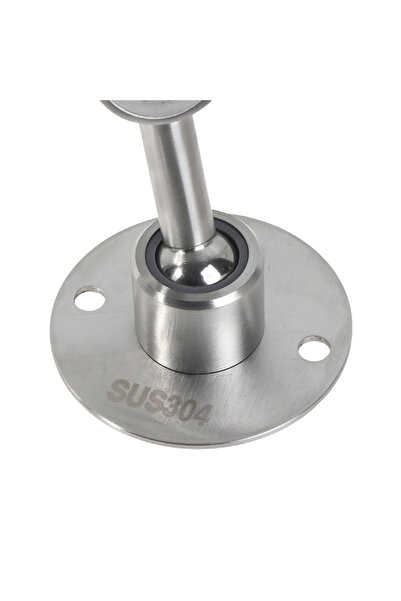 Choice حامل رأس دش سهل التركيب من الفولاذ المقاوم للصدأ الفضي، مناسب للحمامات...