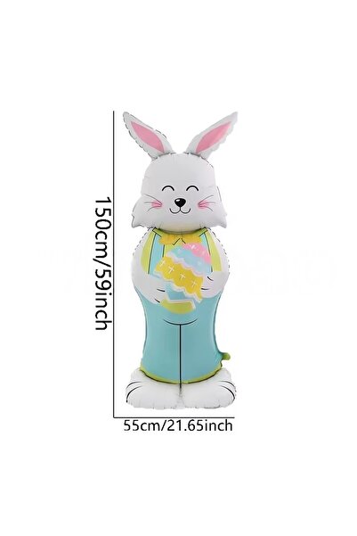 Choice 4D Standing Mr Indoor Outdoor Standing Easter Rabbit Balloon Bunny Egg...