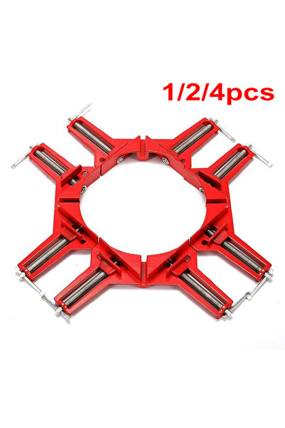 Choice1 4pcs 1/2/ 4pcs Right Angle Clip, 90° Angle Clip Fixing Clip, Woodwork...