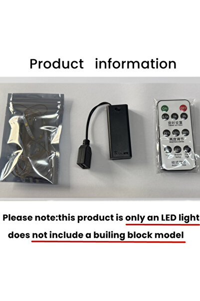 Choice S LED Light BYB LED Light Kit For 10281 Creator Expert Bonsai Tree Bui...