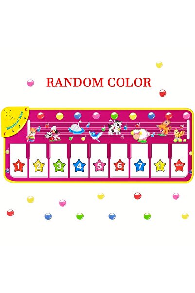 Choice سجادة بيانو أرضية متعددة الوظائف باللون الوردي، لعبة موسيقية للأطفال، ...