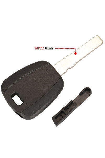 Choice غطاء مفتاح تشغيل السيارة عن بعد SIP22 Blade jingyuqin لسيارة فيات 500 ...