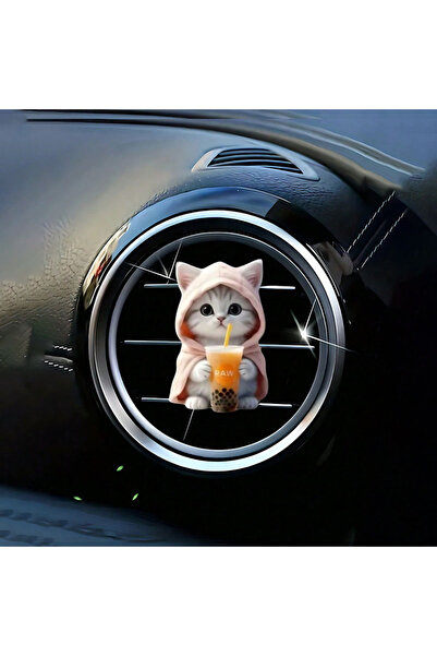 Choice4 مشبك تهوية السيارة الأكريليكي اللطيف من النمط 3 - حامل معطر جو للعلاج...