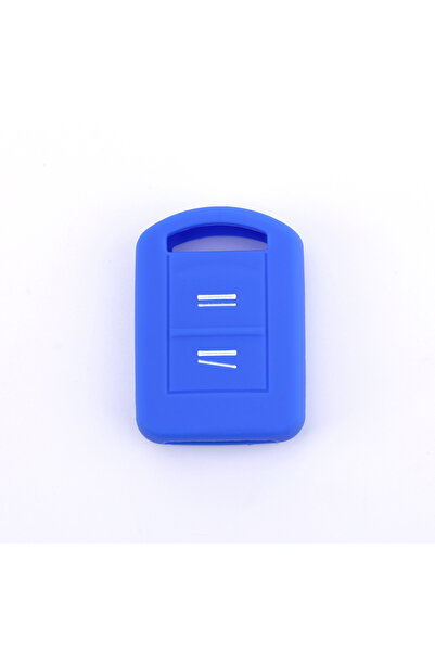 Choice7 Sea blue 2 Butt Silicone Car Key Cover Case for Opel Vauxhall Corsa C...