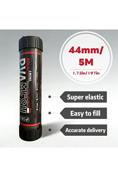 Choice أنابيب شبكية من مادة PVA قابلة للذوبان في الماء من AoLai، قطر 44 مم، ق...