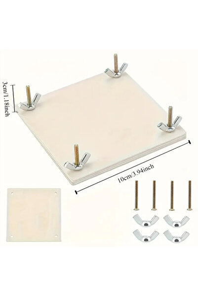 Choice مجموعة ضغط الزهور الخشبية لحفظ النباتات والأوراق، لصنع عينات من الزهور...