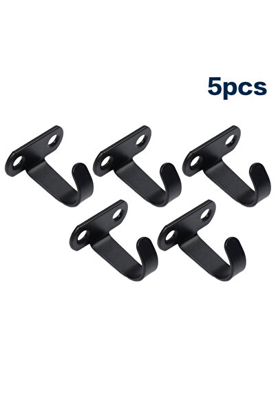 Choice B 5Pcs Stainless Steel Screw Mounted Ceiling Hooks, Under-Shelf Towel,...
