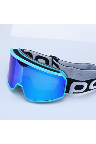 Choice D Men's Full Color Light Ski Goggles Double Lens Anti-Fog Snowboard Gl...