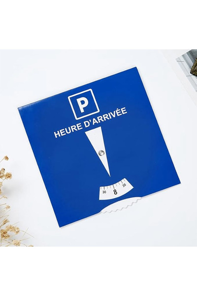 Choice1 1Pcs 15x15cm 1Pcs or 2Pcs Blue Parking Disc Paper Parking Permits wit...