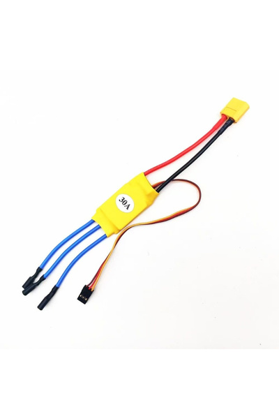 Choice وحدة تحكم سرعة كهربائية بدون فرش XXD 30A بمقبس XT60، مزودة بـ 5 فولت و...