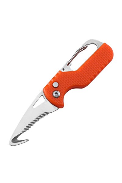 Choice أداة فتح علب صغيرة محمولة برتقالية اللون - قطعة واحدة، فتاحة رسائل، خط...