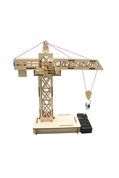 Choice قطعة واحدة - طقم رافعة برجية يدوية الصنع تعمل بجهاز تحكم عن بعد، نماذج...