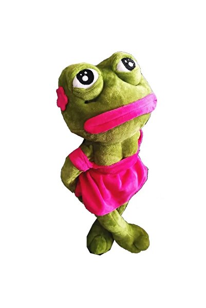 Miniso b 45cm Sad Frog Plush Toy Soft Stuffed Pillow Magic ;Expression Pepe T...