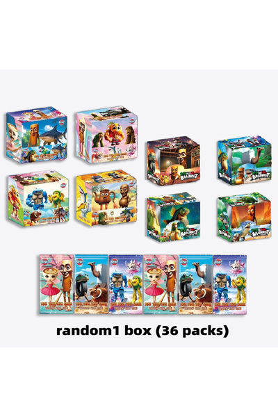 Choice1 Random 1 Box Italian Brainrot Collection Cards Trading Cards Game Car...