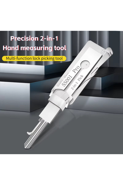 Choice SS001 2-in-1 Lock Picking Tool Easy to Understand Locksmith Tool