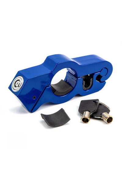 Choice Blue Alloy Handlebar Lock for Riding Security | Weather-Resistant Anti...