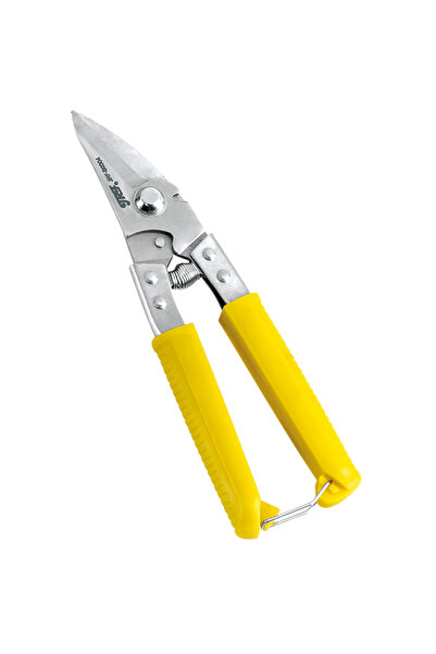 Choice B0304 JRF 210mm Steel Scissors Tin Snips Metal Sheet Cutting Scissor P...