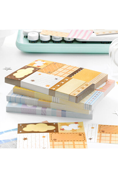 Choice full set-4books 80sheets Starlight Fragment Series Kawaii Ins Message ...