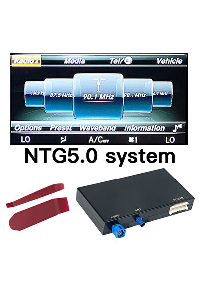 Choice وحدة كاربلاي اللاسلكية NTG5.0 ومحول أندرويد أوتو لسيارات مرسيدس بنز NT...