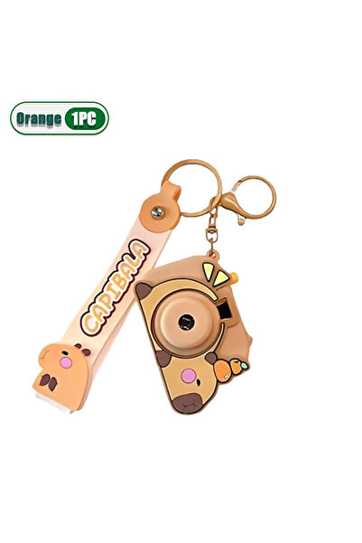 Choice3 برتقالي - قطعة واحدة - من 1 إلى 20 قطعة - سلسلة مفاتيح كاميرا عرض على...