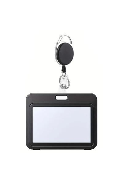 Choice مجموعة واحدة من حامل شارة سوداء، حامل بطاقة هوية للمعرض، بطاقة اسم للم...