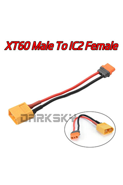Choice كابل محول بطارية XT60 ذكر إلى IC2 أنثى، قابس كابل XT60 إلى IC2 ذكر/أنث...