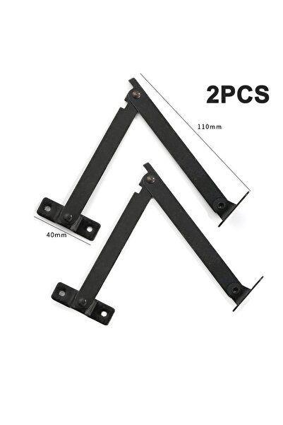 Choice مفصلات دعم غطاء سوداء قطعتين، مصنوعة من الحديد البرونزي العتيق، تُستخد...