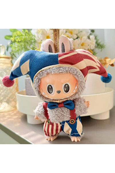 Choice no doll clown suit LABUBU doll's clothing (no physical doll), clown dr...