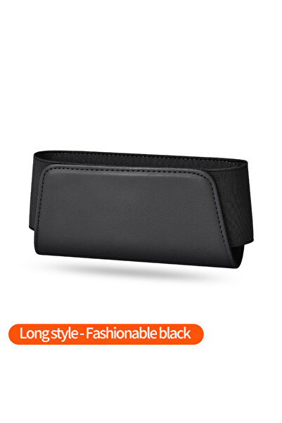 choice2 black Car Glasses Organizers Pocket Bags Leather Car Adhesive Storage...