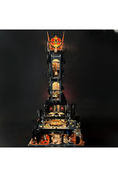 Choice مصباح LED يعمل بالتحكم عن بعد، متوافق مع برج باراد دور ساورون المظلم 1...