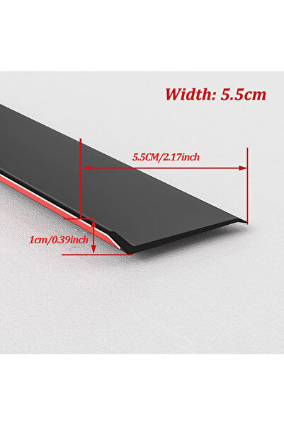 Choice شريط عازل للماء للنوافذ المنزلية، بطول 5.5 سم وطول 1 متر، مناسب للنواف...