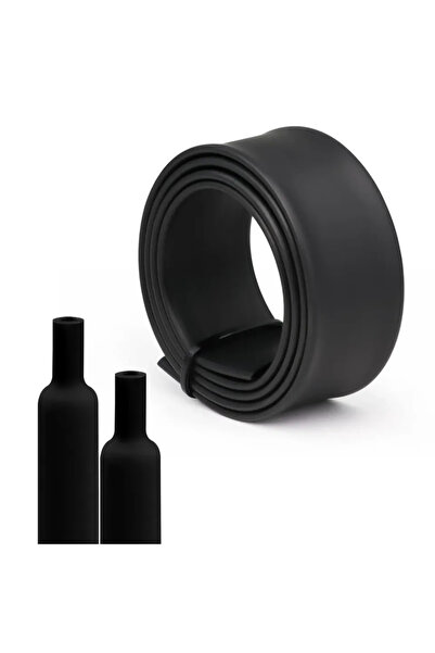 Choice أنبوب انكماش حراري أسود بطول 3 أمتار، قطر 20 مم، متوفر بأطوال 1 متر/2 ...