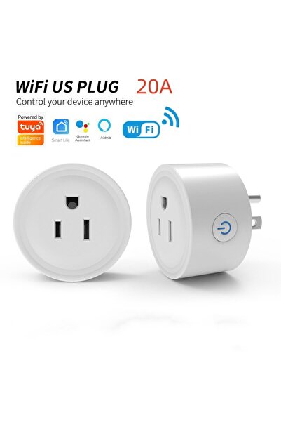 choice2 US WiFi 20A Tuya Wifi Smart Plug US UK JP Standard Sket Wireless Outl...