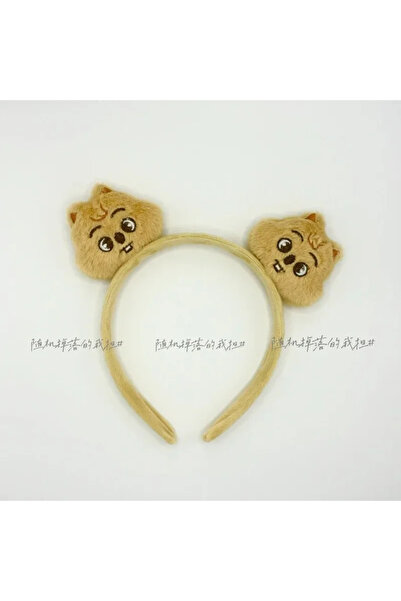 choice2 ربطة شعر قطيفة كرتونية من SKZOO، إصدار 2025، من تصميم زونغ شيونغ، منت...