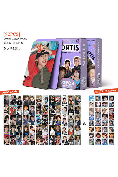 Choice D 92CORTIS1 92 قطعة CORTIS 2026SEASON'SGRETINGS بطاقات صور ملصقات منتج...