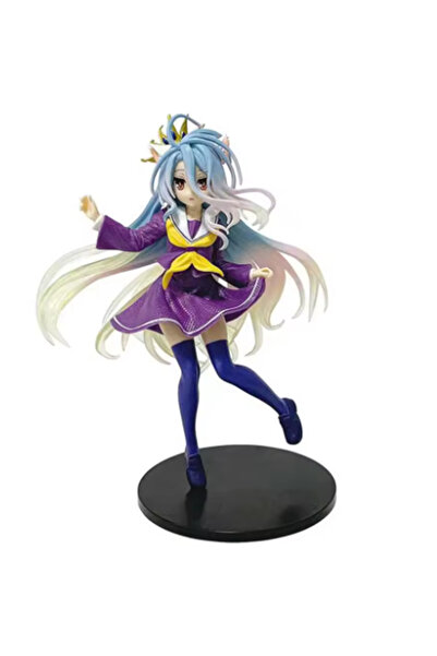 Choice مجسم شخصية شيرو من أنمي "لا لعبة لا حياة" (18 سم) - بدون علبة - مجسم ل...