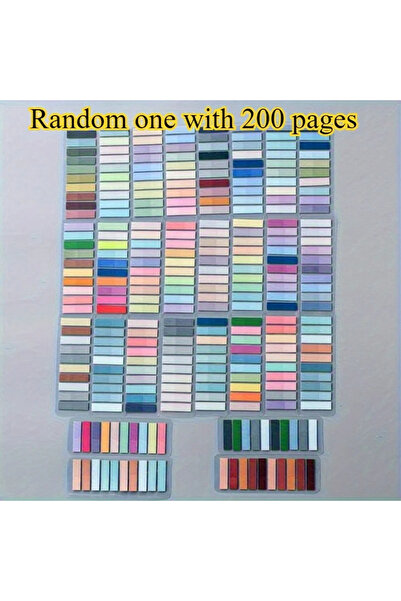 Choice one book European Retro Fluorescent PET Transparent Self-Adhesive Stic...