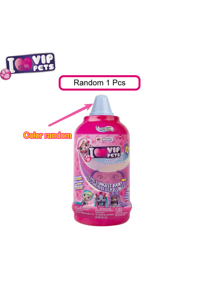 Choice1 عشوائي - قطعة واحدة من دمية "أحب حيوانات في آي بي" ذات الشعر المفاجئ،...