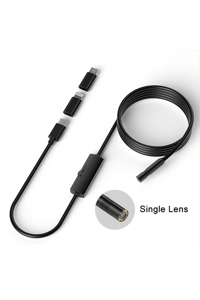 Choice5 كابل أحادي صلب بطول متر مفرد ، 8 مم، عالي الدقة 1080 بكسل، داخلي، 3 ف...