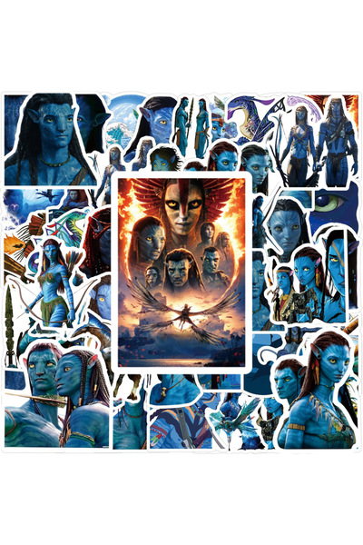 Choice 55pcs 55PCS Disney Movie Avatar 3 Stickers Graffiti Funny Anime Decals...