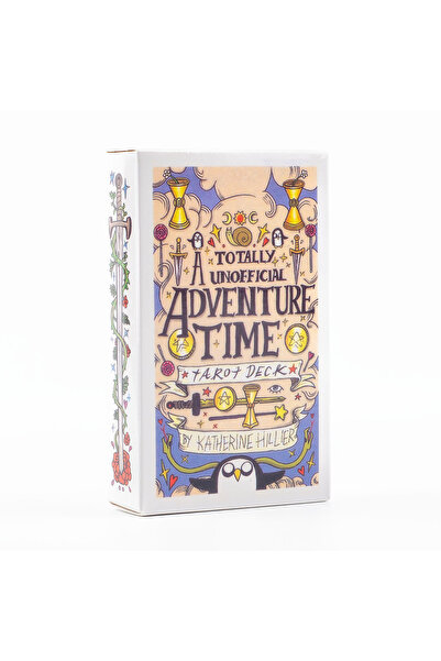 Choice TK118K مجموعة أوراق تاروت غير رسمية تمامًا من سلسلة وقت المغامرة، 78 ق...