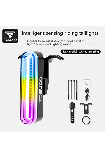Choice مصابيح خلفية للدراجات الهوائية من طراز TOSUOD الأساسي، تتميز بإضاءة قو...