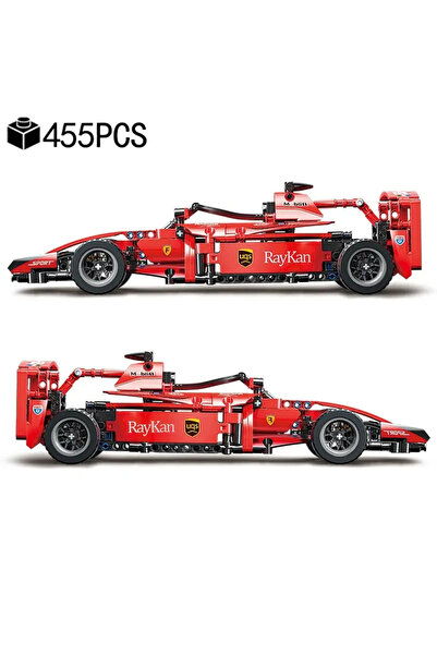 Choice مجموعة مكعبات بناء سيارة سباق الفورمولا 1 الجديدة كليًا، 455 قطعة، إصد...