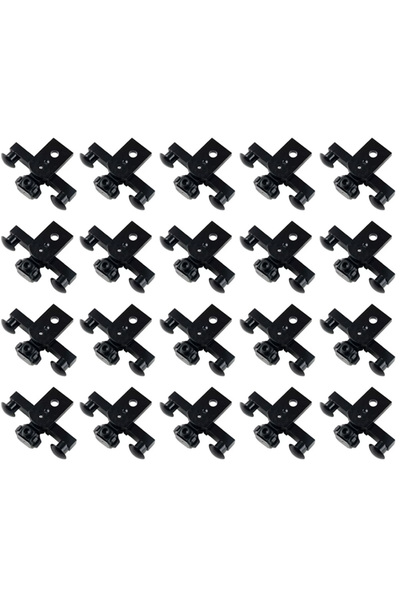Choice 20PCS 20PCS/Set Train Magnet Buffer Connectors Building Blks Parts Mag...