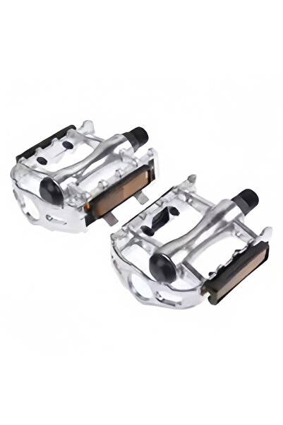 Choice دواسات دراجة مصنوعة من سبائك الألومنيوم الفضية، دواسات خفيفة الوزن وعا...